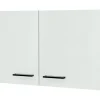 Flex-Well Exclusiv Küchen-Oberschrank Vintea 100 cm Magnolie matt - Lancelot Oak