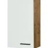 Flex-Well Exclusiv Küchen-Oberschrank  Vintea 50x89cm Magnolie matt-Lancelot Oak