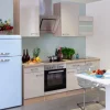 Flex-Well Exclusiv Küchenzeile Orlando 220 cm Kaschmir Glanz-Sonoma Eiche