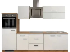 Flex-Well Exclusiv Küchenzeile Vintea 270 cm Magnolia-Lancelot Oak