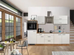 Flex-Well Exclusiv Küchenzeile Vintea 270 cm Magnolia-Lancelot Oak