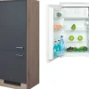 Flex-Well Exclusiv Kühlschrank-Einbauschrank Morena mit Kühlschrank EEK: F