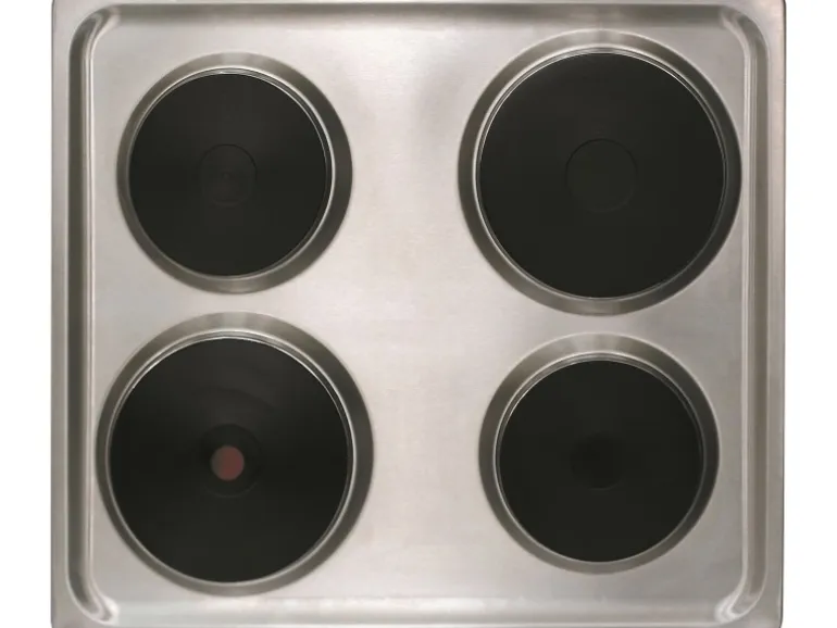 Flex-Well Küchengeräte-Set 4 Herd Kühlschrank Geschirrspüler + Dunstabzugshaube