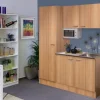 Flex-Well Singleküche 150 cm Nano Buche