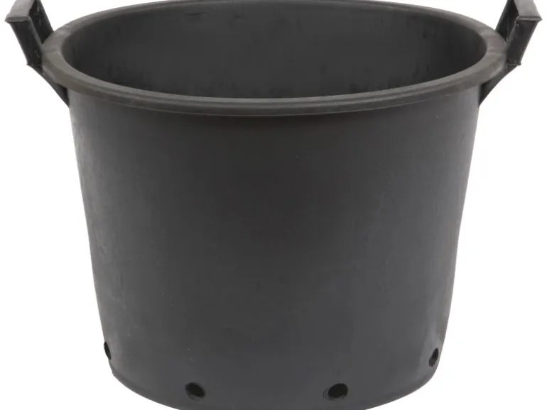 Floraworld Pflanzcontainer Comfort 45 Liter Ø 50 cm Schwarz
