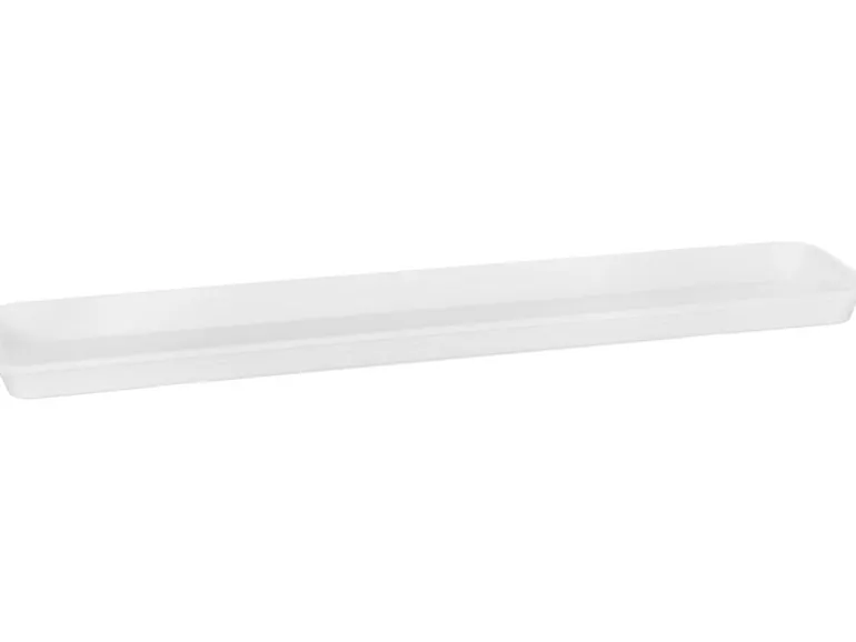 Florus Pflanzkasten-Untersetzer Universal 80 cm weiß