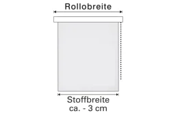 Gardinia Easyfix Rollo Premium 100 cm x 150 cm Weiß