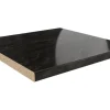 Getalit Arbeitsplatte Bronzit Schwarz 60 cm x 3,9 cm Meterware