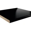 Getalit Arbeitsplatte Schwarz 90 cm x 3,9 cm Meterware