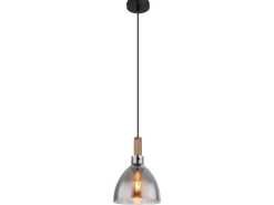 Globo Hängeleuchte Mattea Schwarz Ø 20 cm