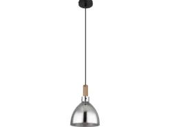 Globo Hängeleuchte Mattea Schwarz Ø 20 cm