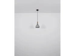 Globo Hängeleuchte Mattea Schwarz Ø 20 cm