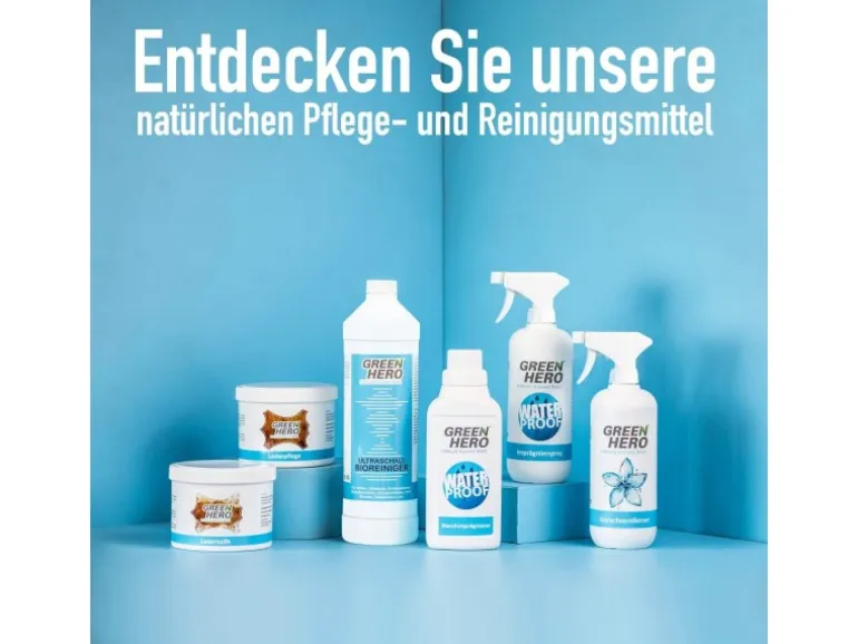 GreenHero Geruchsentferner Spray für Textilien, Schuhe etc. gegen Gerüche, Neutralisiert Gerüche