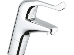Grohe Einhand-Sicherheitsmisch- Waschtischbatterie Euroeco Special Schräg Chrom