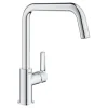 Grohe Einhand-Spültischbatterie Start 1/2" Niederdruck mit hohem Auslauf Silber