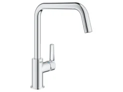 Grohe Einhand-Spültischbatterie Start 1/2" Niederdruck mit hohem Auslauf Silber