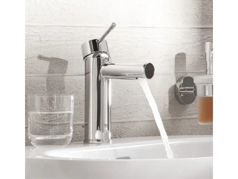 Grohe Einhand-Waschtischbatterie Essence S-Size Chrom 2,8 cm Keramikkartusche
