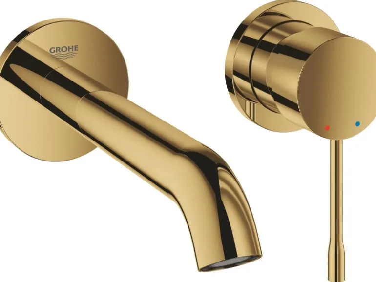 Grohe 2-Loch-Waschtischbatterie Essence Cool Sunrise