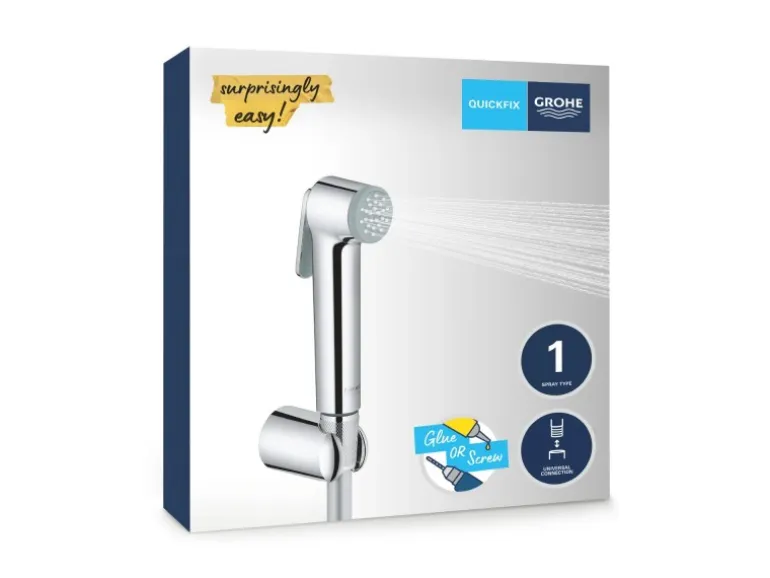 Grohe QuickFix Brauseset Vitalio Trigger Spray Chrom