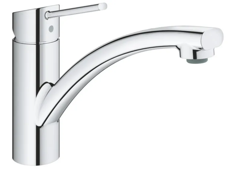Grohe QuickFix Einhand-Küchenarmatur Swift DN 15 Niedrig Schwenkbereich Chrom