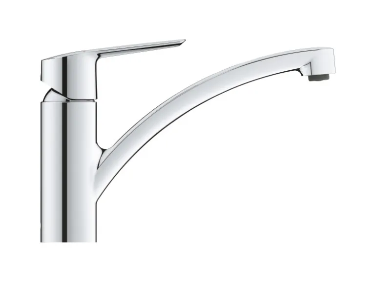 Grohe QuickFix Spültischarmatur Start Chrom mit niedrigem Auslauf