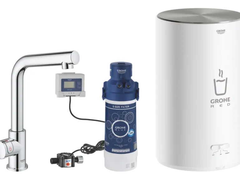 Grohe Standventil und Boiler Red Mono Größe-M Chrom
