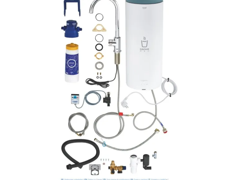 Grohe Standventil und Boiler Red Mono Größe-L Chrom