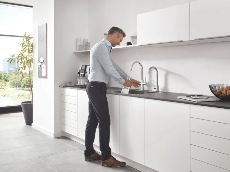 Grohe Standventil und Boiler Red Mono Größe-L Chrom