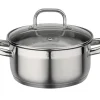 GSW Bratentopf FOGO mit Glasdeckel 20Cm