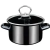 GSW Bratentopf Profi Black Star mit Glasdeckel 16Cm