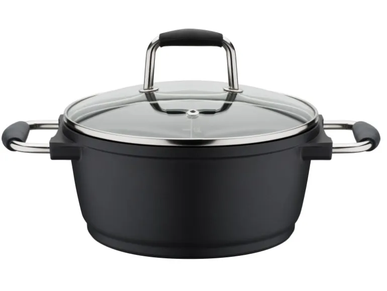 GSW Kochtopf SCALA mit Glasdeckel 28Cm