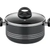 GSW Kochtopf Set Milano Nero 16 Teillig