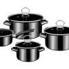 GSW Kochtopf Set Profi Black Star 7 Teillig