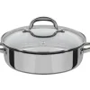 GSW Servierpfanne Montreal mit Glasdeckel 24Cm