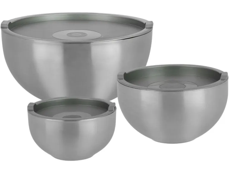 GSW Thermoschüssel Set 6 Teile mit Kunststoffdeckel