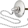 Hahnloch-Deckel Ø 40 mm Verchromt