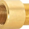 Hahnverlängerung 14,9 mm (Rp 3/8) x 16,7 mm (R 3/8) Messing 15 mm