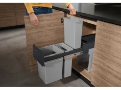 Hailo Einbau-Mülleimer EB-X Trio 28 l
