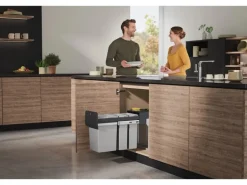 Hailo Einbau-Mülleimer EB-X Trio 28 l