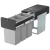 Hailo Einbau-Mülleimer EB-X Trio 30 l