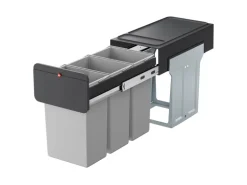 Hailo Einbau-Mülleimer EB-X Trio 30 l