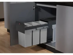 Hailo Einbau-Mülleimer EB-X Trio 30 l