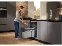 Hailo Einbau-Mülleimer EB-X Trio 30 l