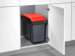 Hailo Einbau-Mülleimer Multi Box 2 x 14 l