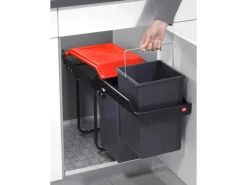 Hailo Einbau-Mülleimer Multi Box 2 x 14 l