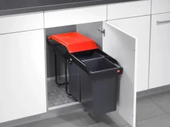 Hailo Einbau-Mülleimer Multi Box 2 x 14 l