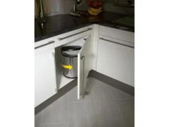 Hailo Mülleimer Compact Box 15 l Edelstahl