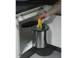 Hailo Mülleimer Compact Box 15 l Edelstahl