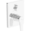 Hansa Fertigmontageset mit Funktionseinheit Einhand-Wannen-Batterie HANSAPOLO in Chrom