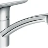 Hansgrohe Einhebel-Küchenarmatur Logis 120 für offene Warmwasserbereiter Chrom